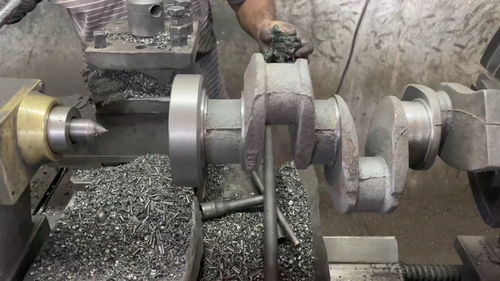 國外工廠實拍 發動機曲軸加工全過程,過程復雜,產品很優良